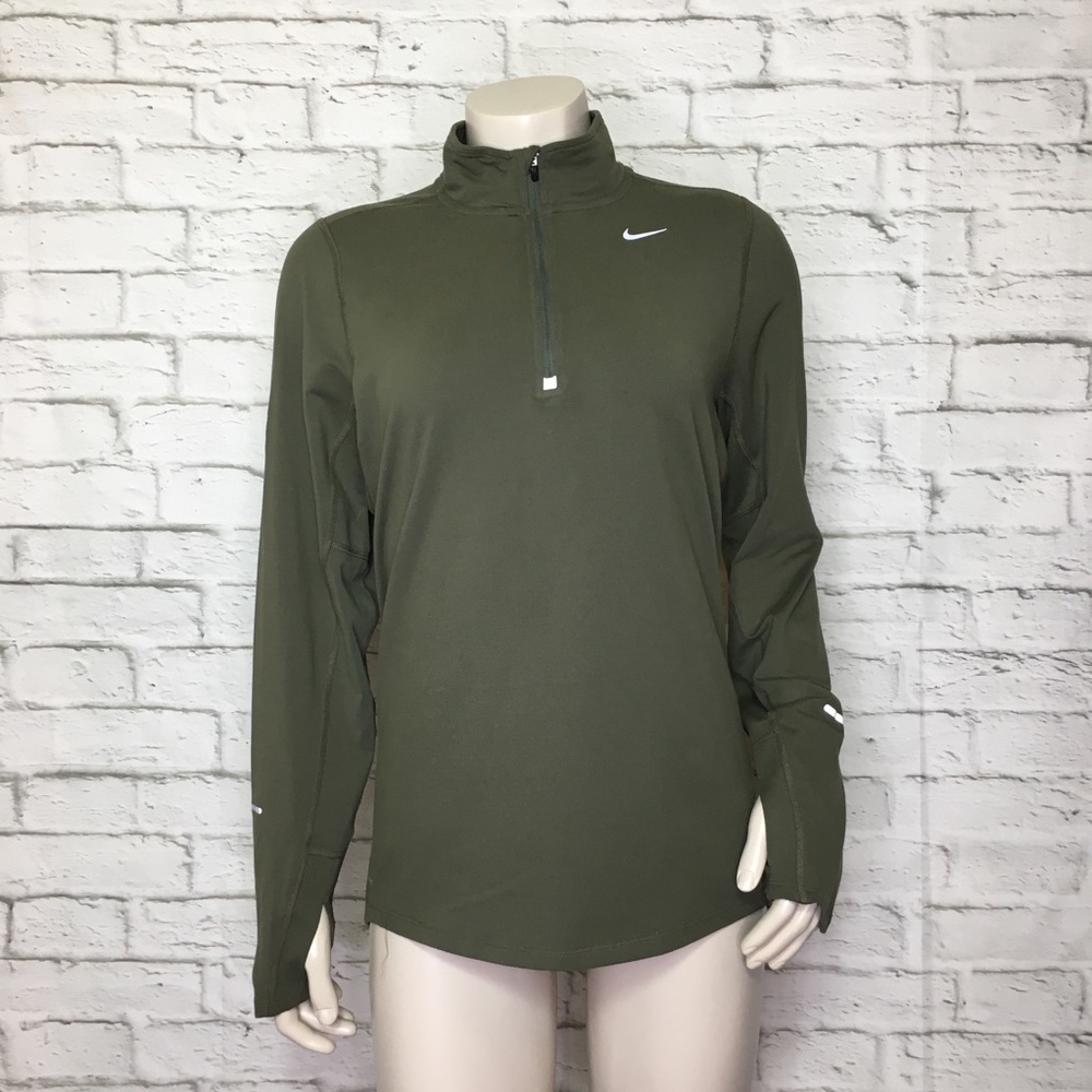 Nike Running Women’s Pullover Olive Small